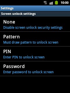 Key in the phone lock code.Press Pattern, PIN or Password.Follow the instructions on the display to change the phone lock code.