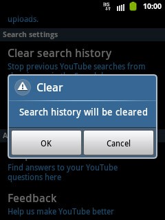 Press OK to confirm.