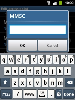 Key in http://www.vodafone.ie/mms and press OK.