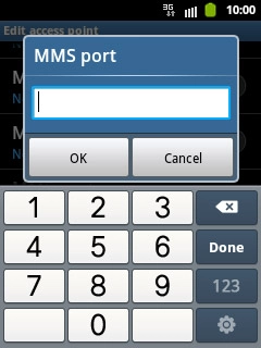 Key in 80 and press OK.