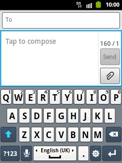 Press the settings icon.