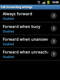 Forward when unreacha
