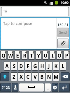 Press the settings icon.
