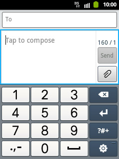 Press ?#+ and then ABC to return to text input.