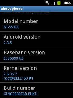 View your phone's software version below Android version.