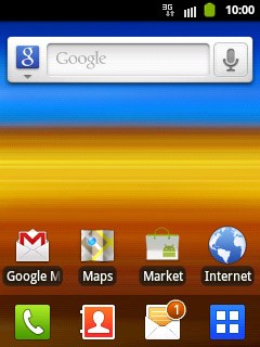 Press the phone icon.