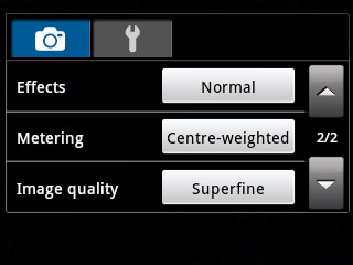 Press the field next to Image quality.