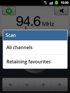 Press All channels or Retaining favourites.