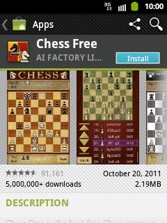 To download a free application:Press Install.