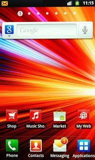 The text/picture message icon shows that you've received a new text or picture message.Further information:Read text messageRead picture message