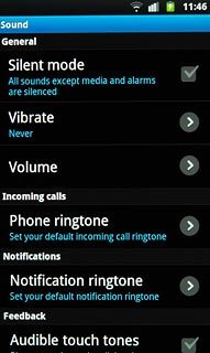 Press Phone ringtone.