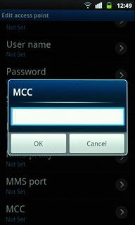 Key in 272 and press OK.