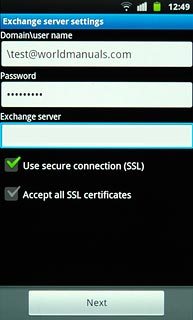 When the box next to the menu item is ticked (V), the function is turned on.