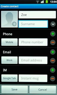 Press Surname and key in the required last name.