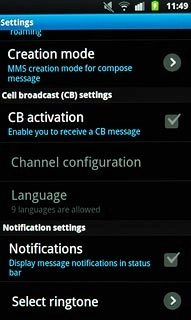 Press Notifications to turn on the function.