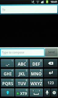 To key in one number:Press and hold the key with the required number until the number is displayed.