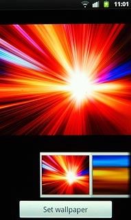 Press Set wallpaper.