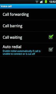 When the box next to the menu item is ticked (V), the function is turned on.