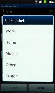 Press the required email type.