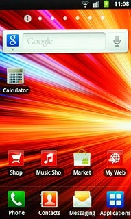 To move a display shortcut:Press and hold the required shortcut.Drag the shortcut to the required position.