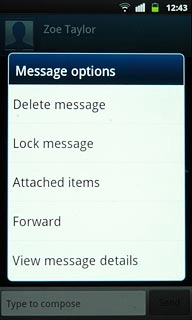 Press Forward.Key in the first letters of the required contact.Matching contacts are displayed.