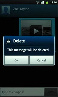 Press OK to confirm.