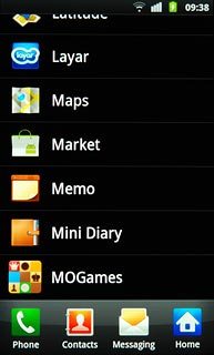 Press the application you've just downloaded.Follow the instructions on the display to use the application.