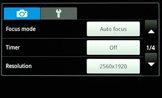 Press the field next to Resolution.