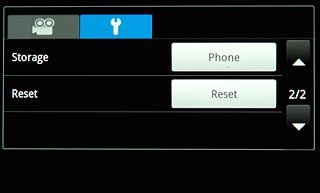 Press the field next to Storage.