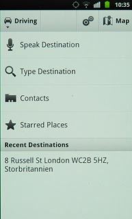 Type Destination, go to 2b.