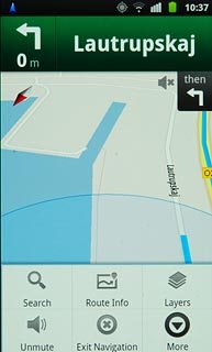 Press Exit Navigation.