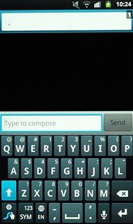 Press the language icon (a globe) to change language.