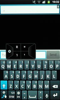 Press the reuired number.