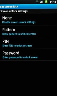 Key in the phone lock code.Press Pattern, PIN or Password.Follow the instructions on the display to change the phone lock code.