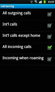 All incoming calls