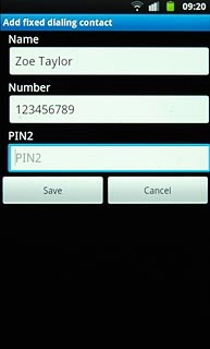 Press PIN2 and key in your PIN2.