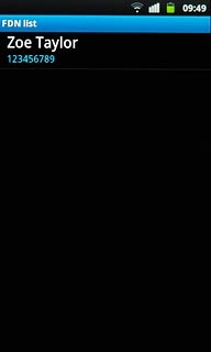 Press the required contact.Edit the required details.