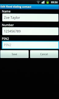 Press PIN2 and key in your PIN2.
