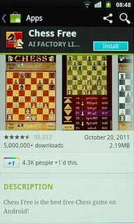 To download a free application:Press Install.