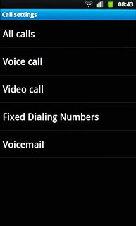 Press Fixed Dialing Numbers.