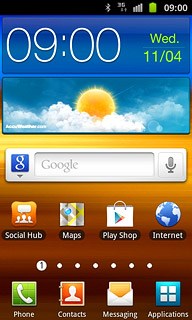 The Bluetooth icon shows that Bluetooth is turned on.Further information:Turn Bluetooth on or off