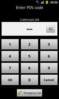 Key in your PIN and press OK.