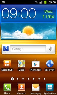 The text/picture message icon shows that you've received a new text or picture message.Further information:Read text messageRead picture message