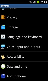 Press Language and keyboard.
