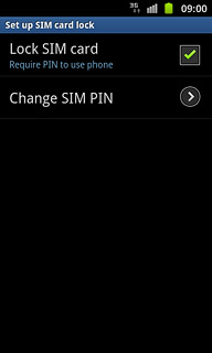 Press Change SIM PIN.