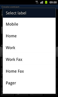 Press the required number type.