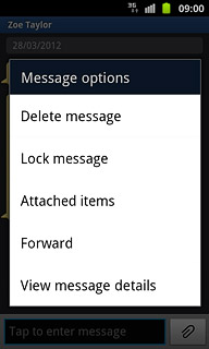 Press Forward.Key in the first letters of the required contact.Matching contacts are displayed.