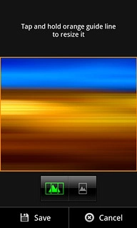 Drag the frame to the required position to select the required detail.