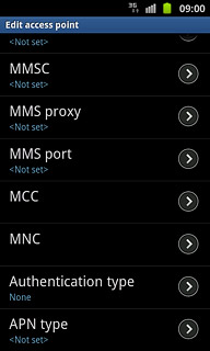 Press Authentication type.