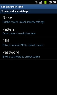 Key in the phone lock code.Press Pattern, PIN or Password.Follow the instructions on the display to change the phone lock code.
